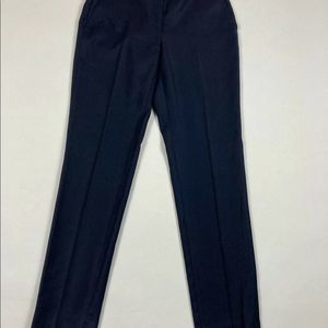 Massimo Dutti Dress Pants Navy Flat Front - size 4